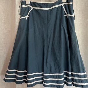 Downeast basics midi skirt, size M with pockets